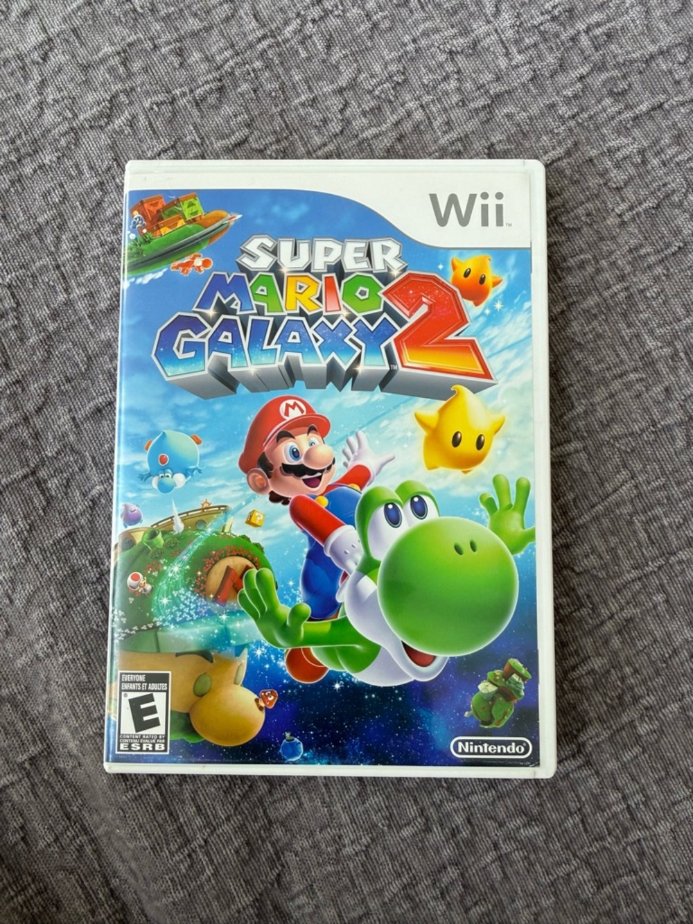 Nintendo Super Mario Galaxy 2 (Wii) - Blue/Green Cover